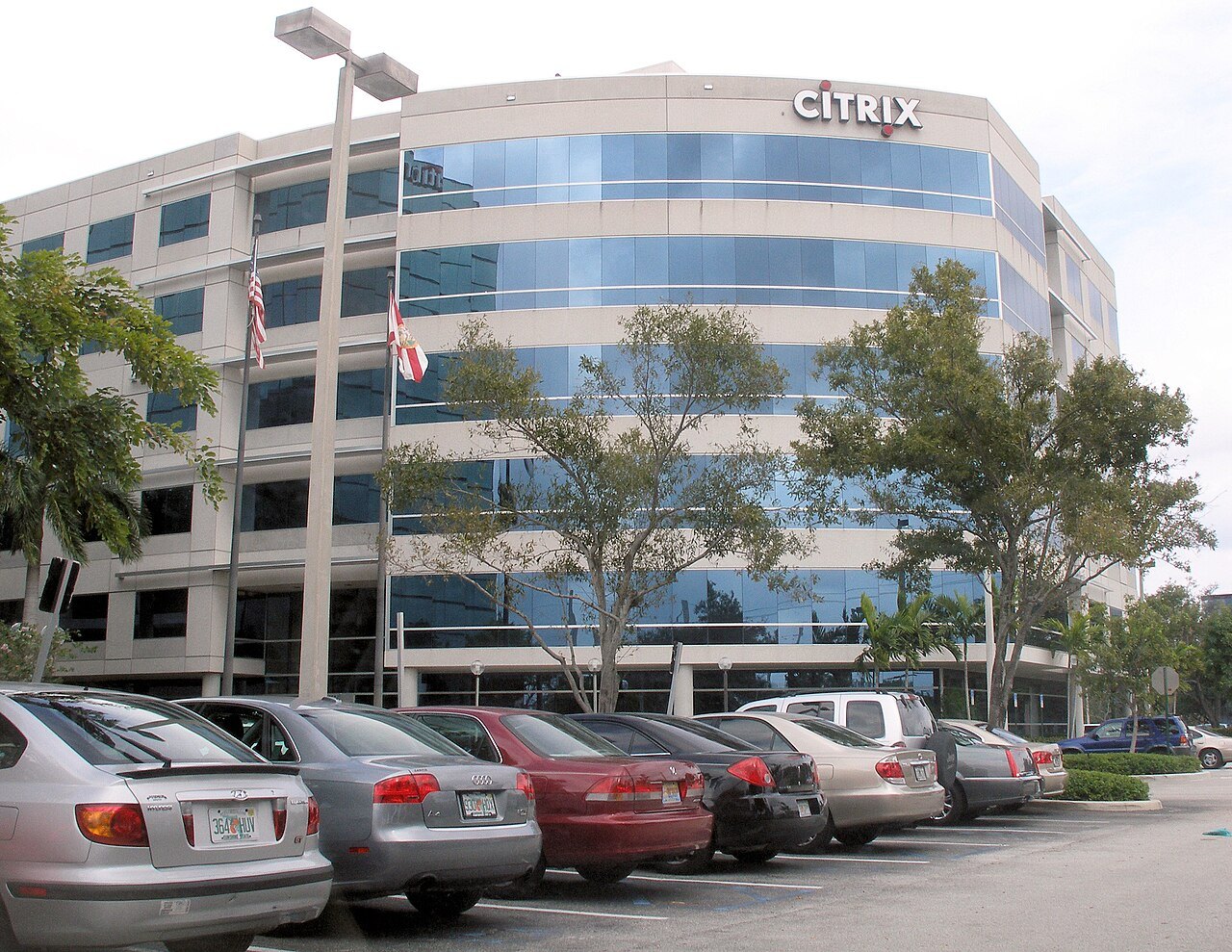 Citrix Systems headquarters office building in Fort Lauderdale, Florida, vendor of the NetScaler ADC and Gateway appliances affected by the CVE-2026-88771 and CVE-2026-88772 zero-day vulnerability disclosed in this cybersecurity news report