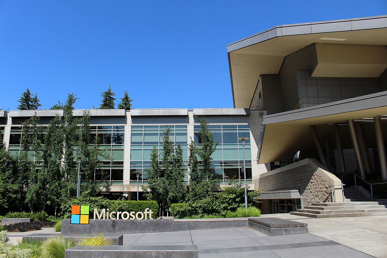 Building 92 at the Microsoft Corporation headquarters campus in Redmond, Washington, the company whose internal Titan analytics service was affected by the unsigned JWT authentication bypass described in this data breach update
