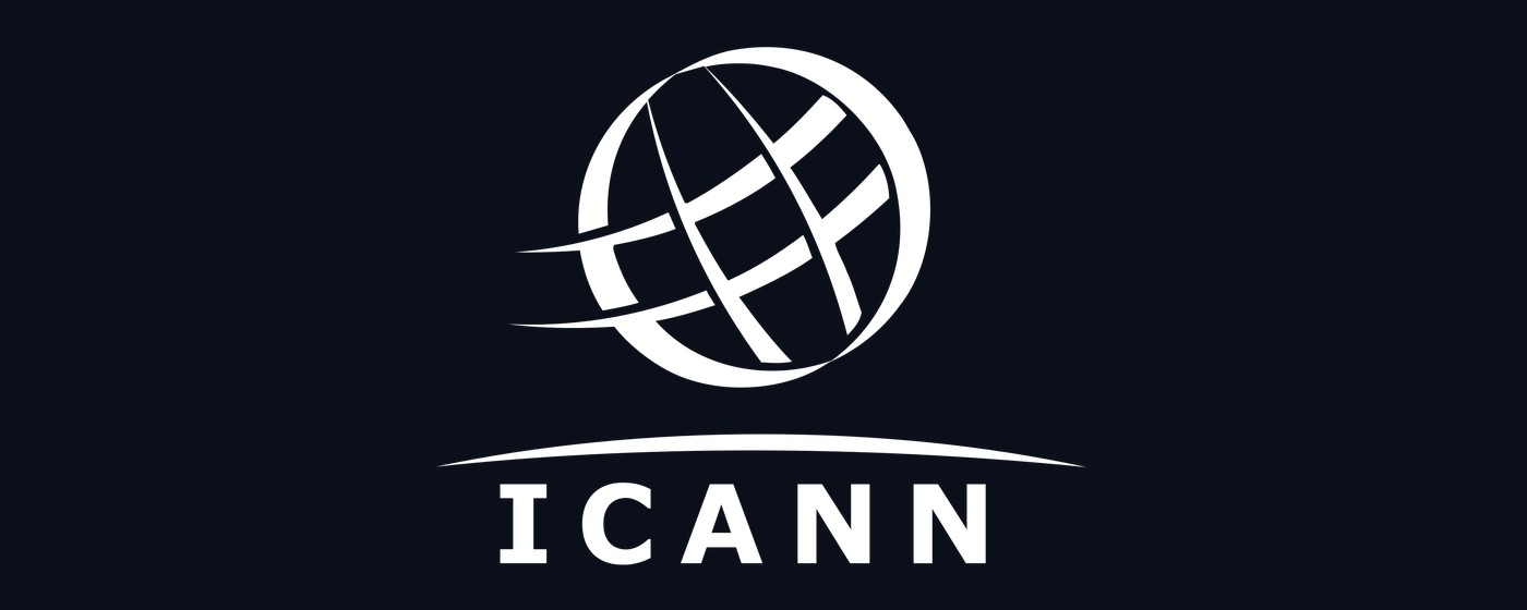 The ICANN logo, representing the organisation coordinating the DNS root zone trust anchor and DNSSEC chain of trust for global IT security
