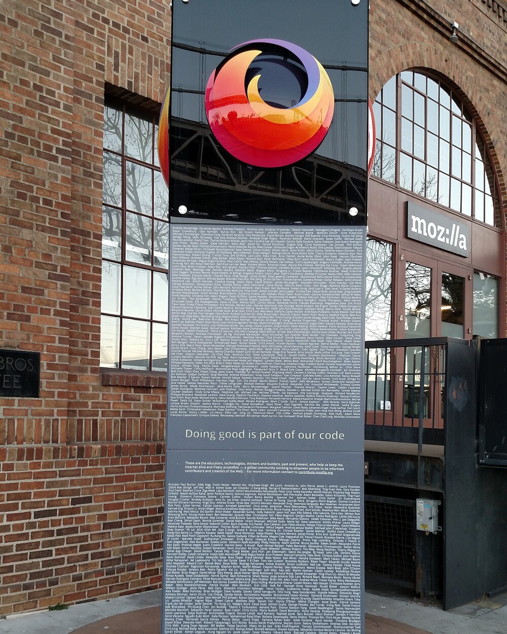 The Mozilla headquarters building in San Francisco, whose root program recovered the weak eMudhra CA keys within two hours of disclosure